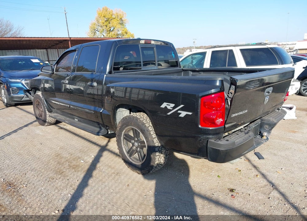 2007 DODGE DAKOTA VIN: 1D7HE48J27S212458