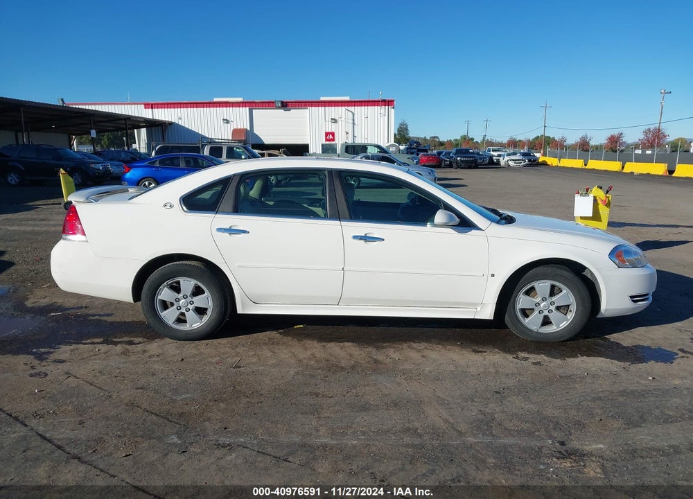 2009 CHEVROLET IMPALA LT VIN: 2G1WT57N391172288