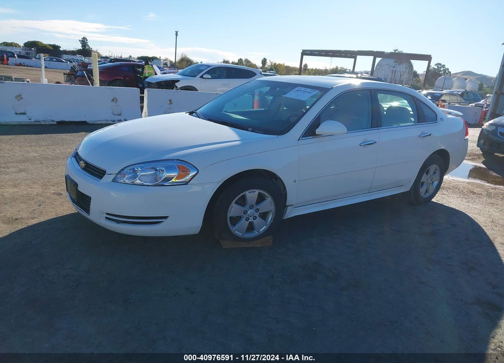 2009 CHEVROLET IMPALA LT VIN: 2G1WT57N391172288