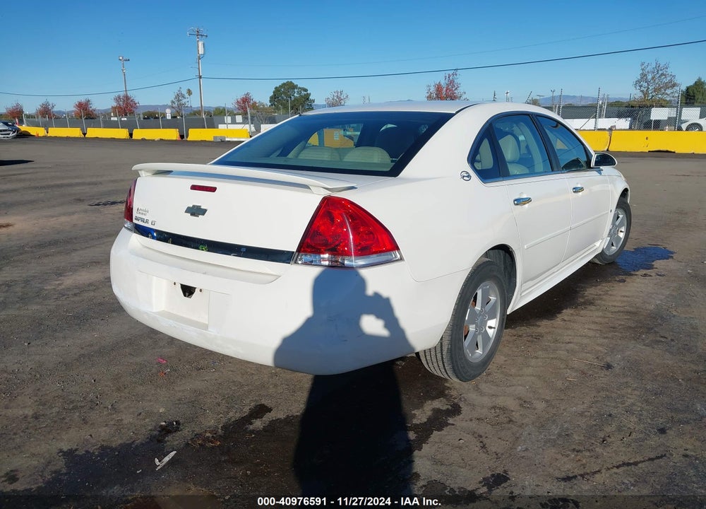 2009 CHEVROLET IMPALA LT VIN: 2G1WT57N391172288