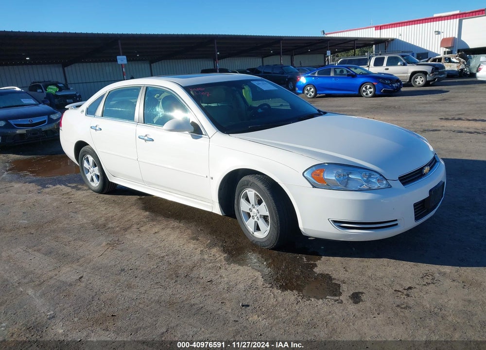 2009 CHEVROLET IMPALA LT VIN: 2G1WT57N391172288
