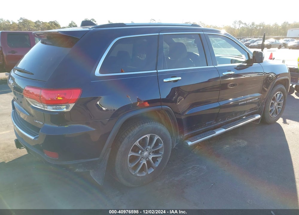 2014 JEEP GRAND CHEROKEE LIMITED VIN: 1C4RJFBG7EC302067