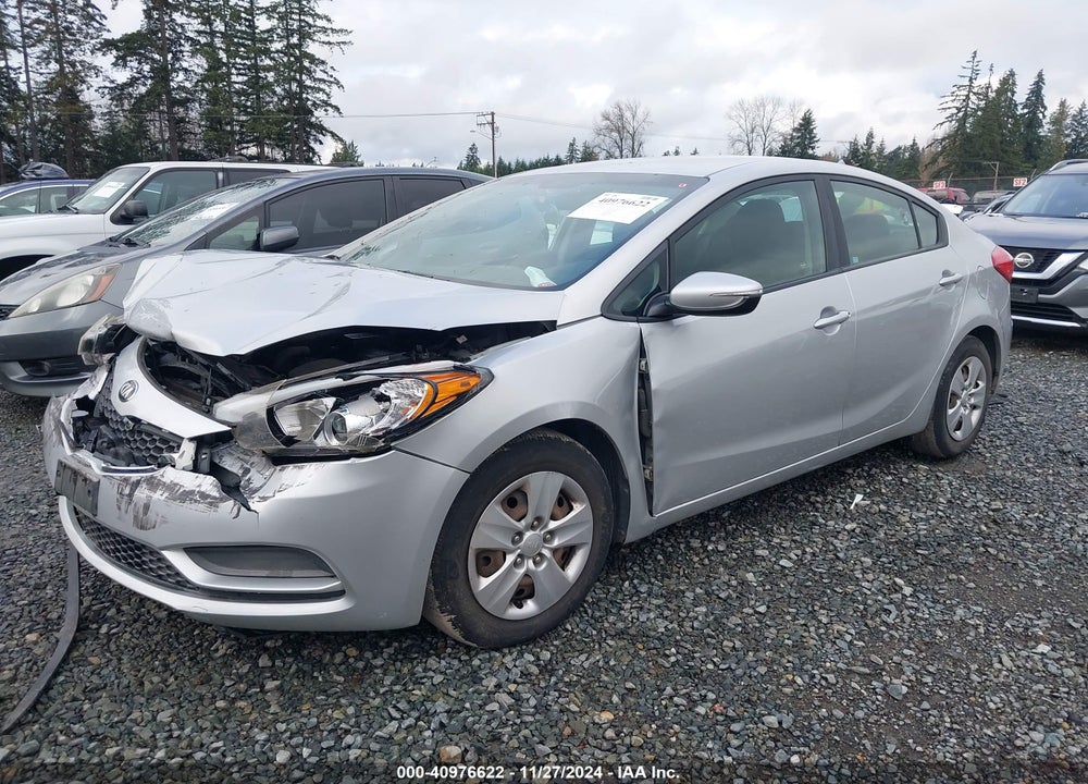 2015 KIA FORTE LX VIN: KNAFX4A68F5428472