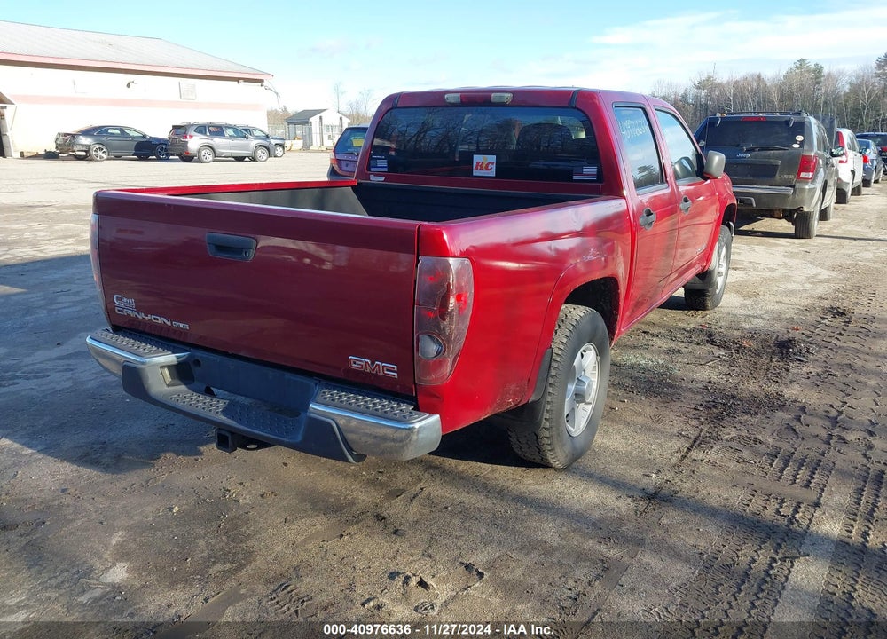 2005 GMC CANYON SLE VIN: 1GTDT136358141376
