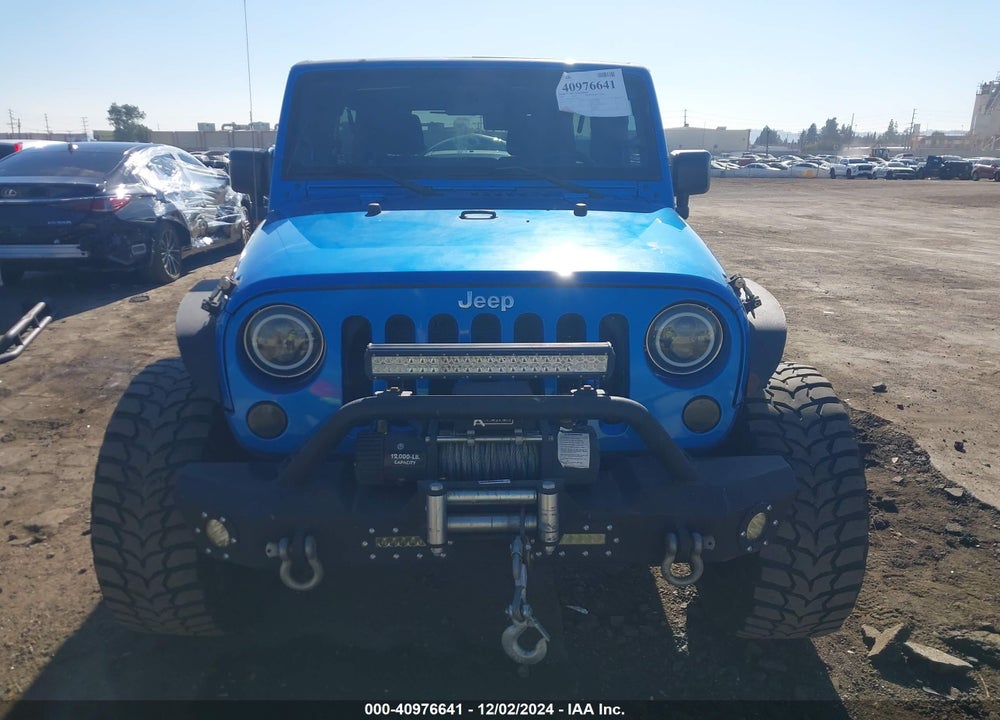 2016 JEEP WRANGLER UNLIMITED SPORT VIN: 1C4BJWDG3GL118150