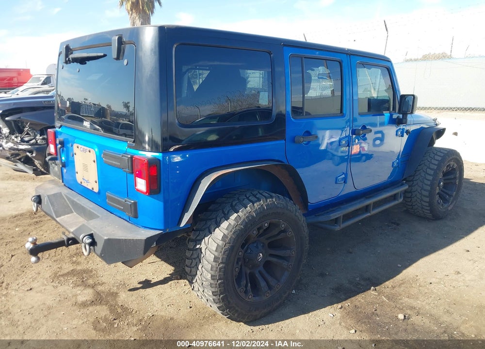 2016 JEEP WRANGLER UNLIMITED SPORT VIN: 1C4BJWDG3GL118150