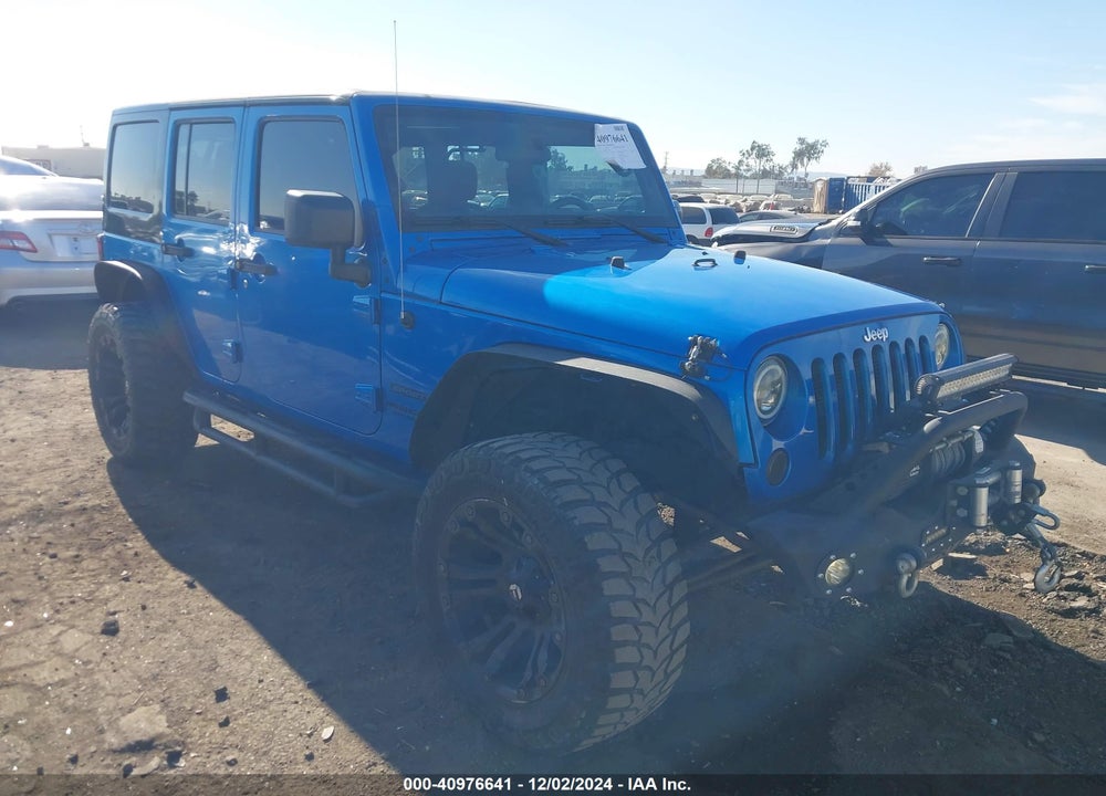 2016 JEEP WRANGLER UNLIMITED SPORT VIN: 1C4BJWDG3GL118150