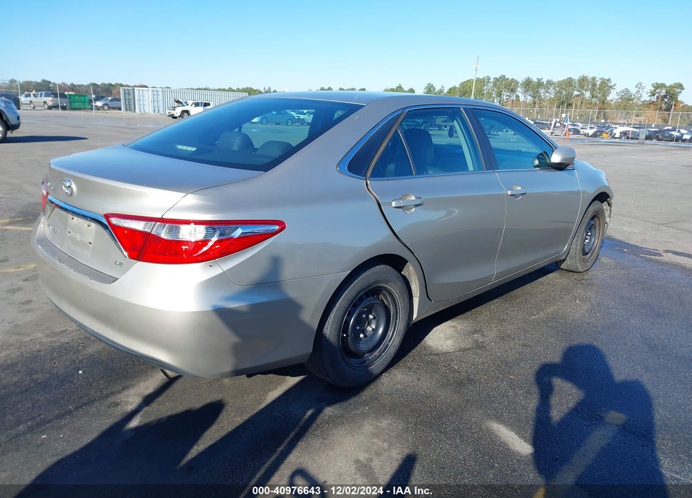 2016 TOYOTA CAMRY LE VIN: 4T1BF1FK8GU165993