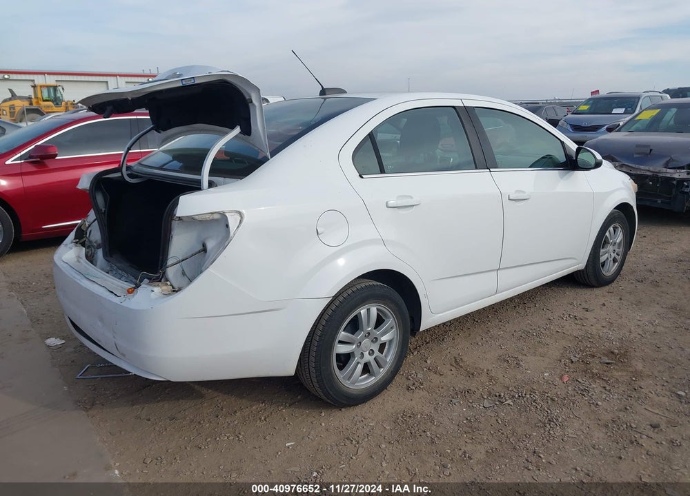 2016 CHEVROLET SONIC LT AUTO VIN: 1G1JC5SH1G4159617