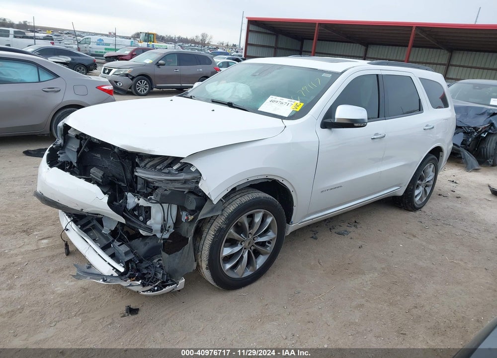 2021 DODGE DURANGO CITADEL AWD VIN: 1C4SDJET9MC555877