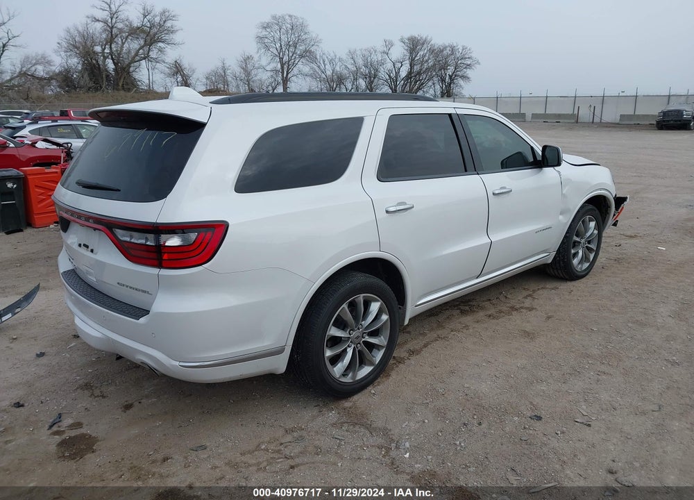 2021 DODGE DURANGO CITADEL AWD VIN: 1C4SDJET9MC555877