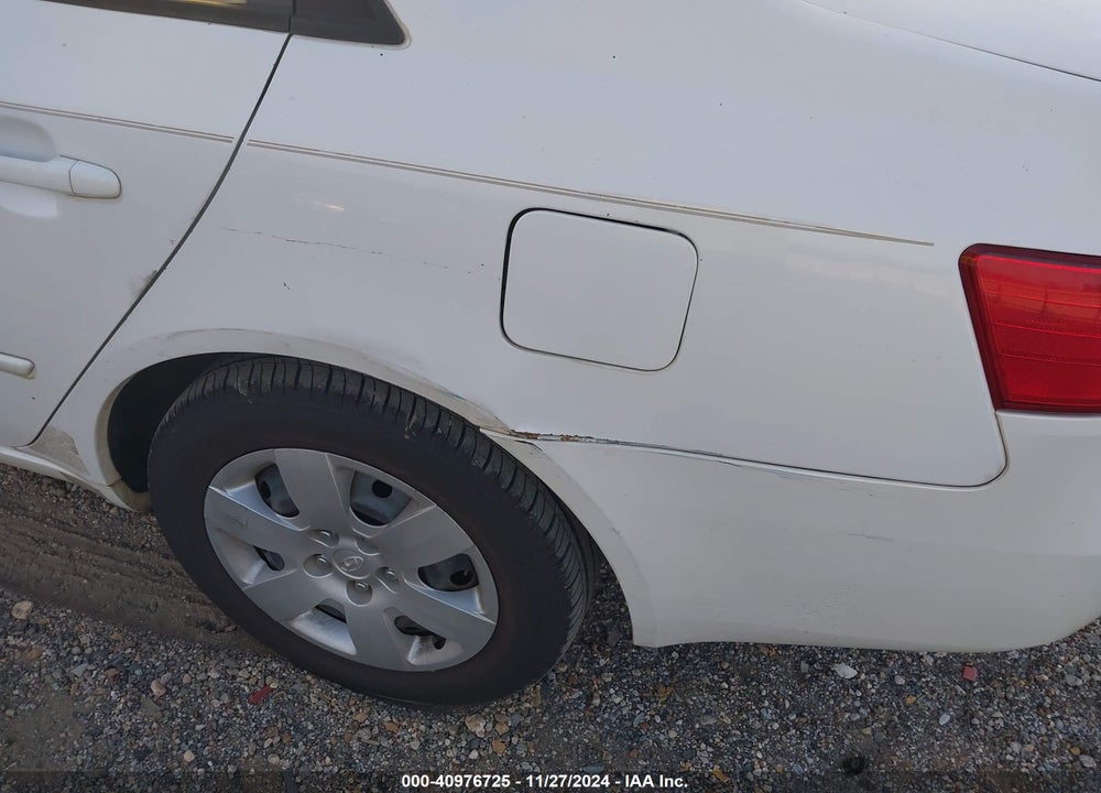 2008 HYUNDAI SONATA GLS VIN: 5NPET46C18H374928
