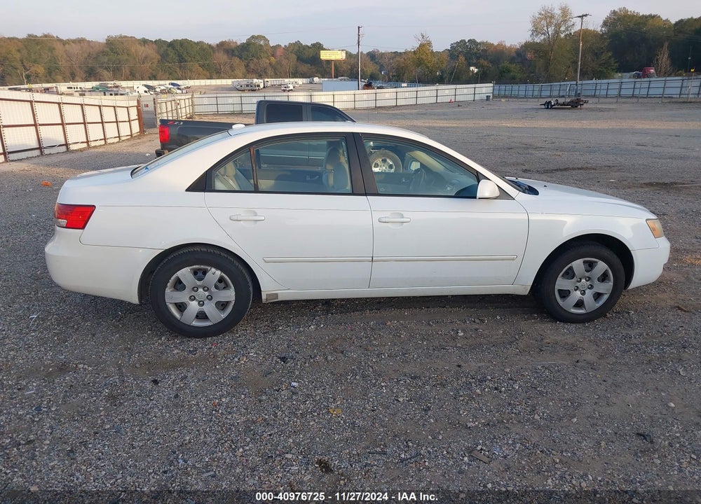2008 HYUNDAI SONATA GLS VIN: 5NPET46C18H374928