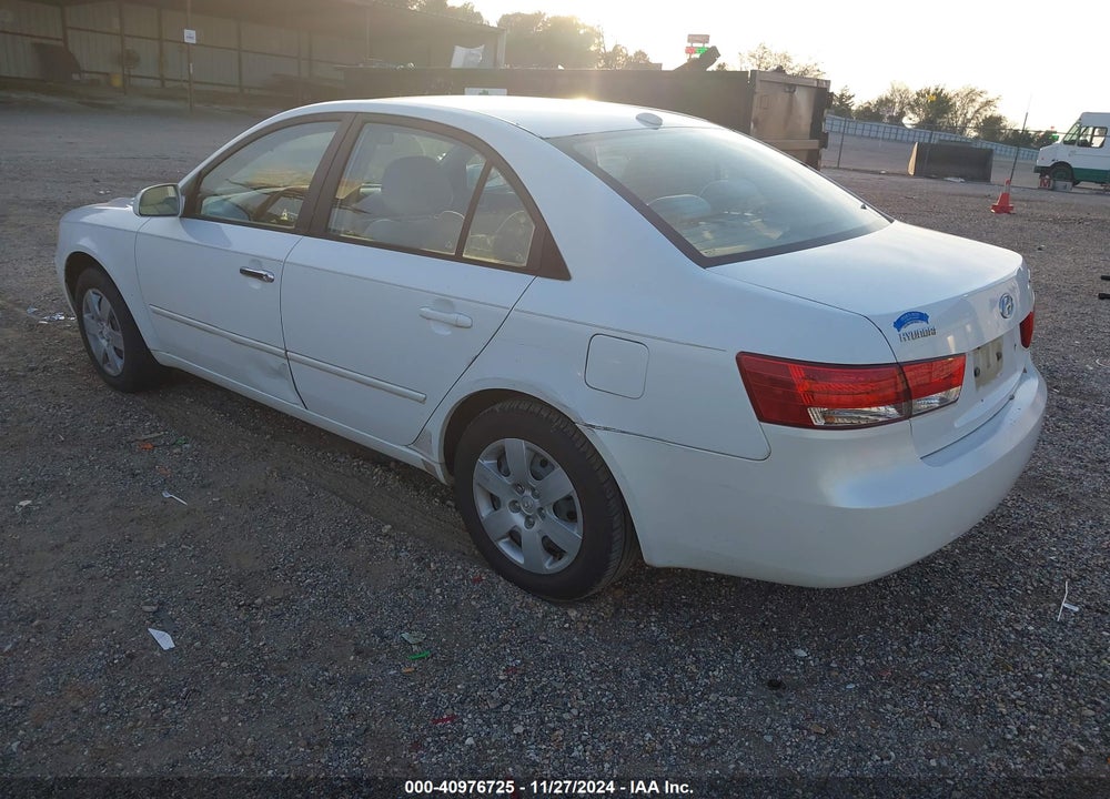 2008 HYUNDAI SONATA GLS VIN: 5NPET46C18H374928