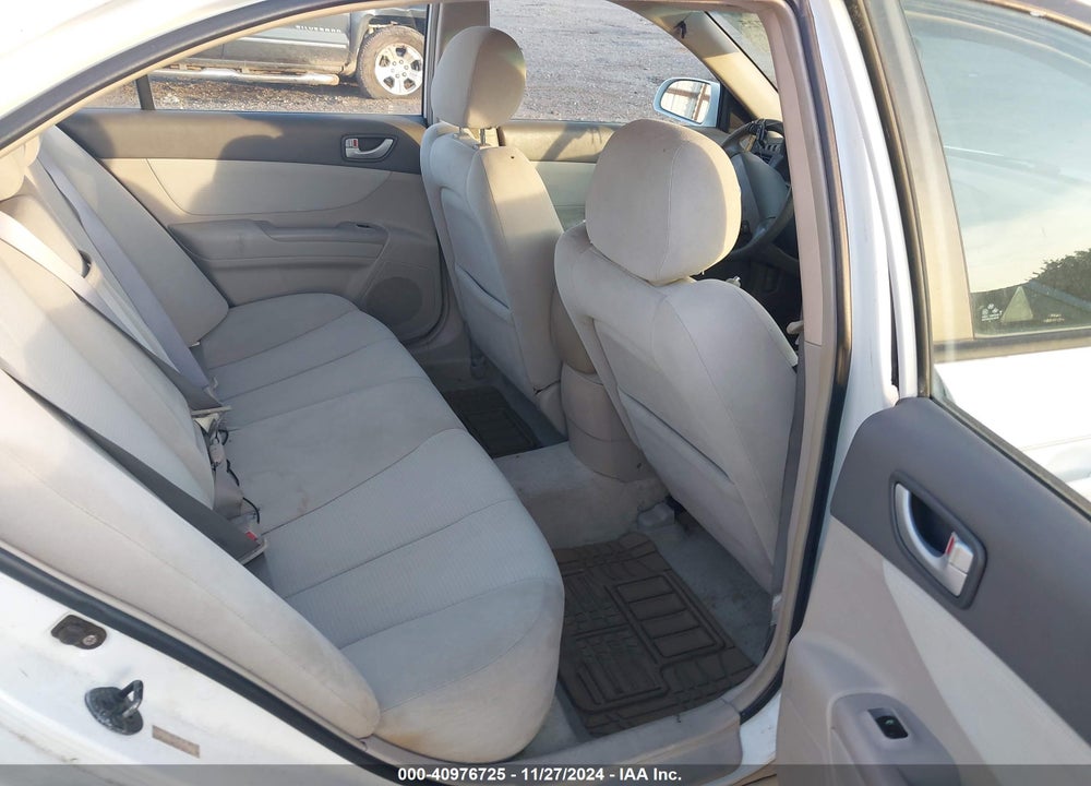 2008 HYUNDAI SONATA GLS VIN: 5NPET46C18H374928