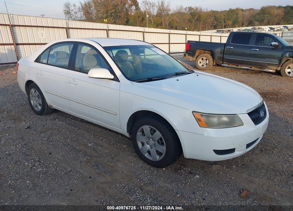 2008 HYUNDAI SONATA GLS VIN: 5NPET46C18H374928