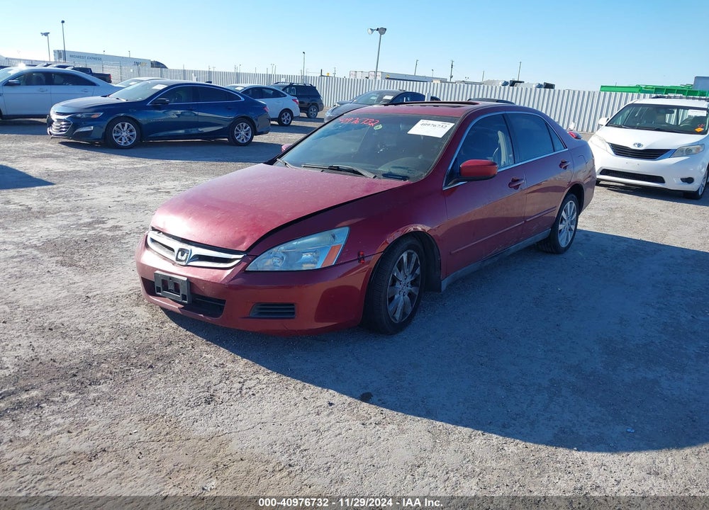 2007 HONDA ACCORD 3.0 LX VIN: 1HGCM66387A022436