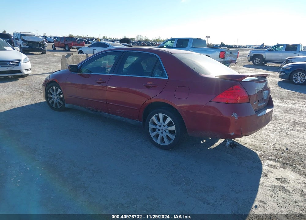 2007 HONDA ACCORD 3.0 LX VIN: 1HGCM66387A022436