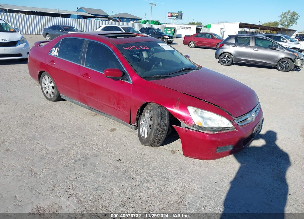 2007 HONDA ACCORD 3.0 LX VIN: 1HGCM66387A022436