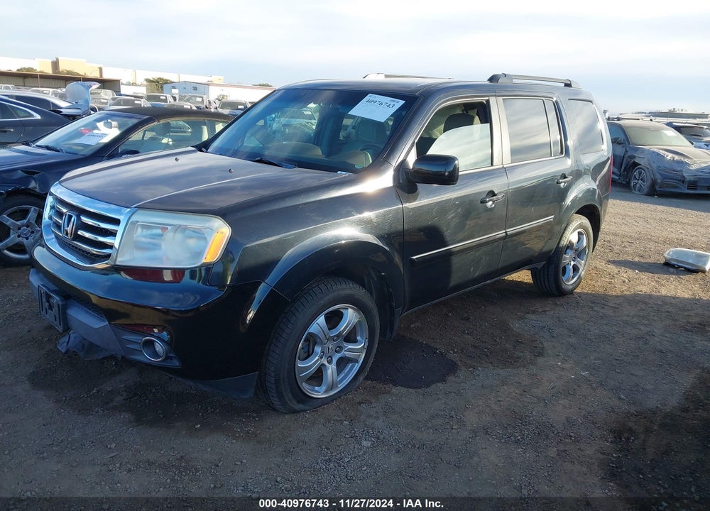 2014 HONDA PILOT EX VIN: 5FNYF3H41EB026514