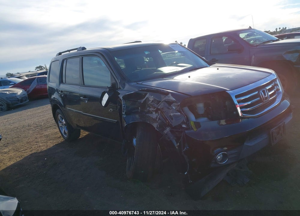 2014 HONDA PILOT EX VIN: 5FNYF3H41EB026514
