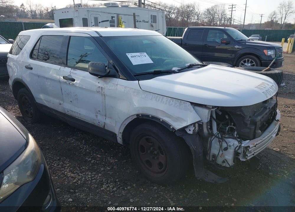 2017 FORD UTILITY POLICE INTERCEPTOR VIN: 1FM5K8AR7HGD92601