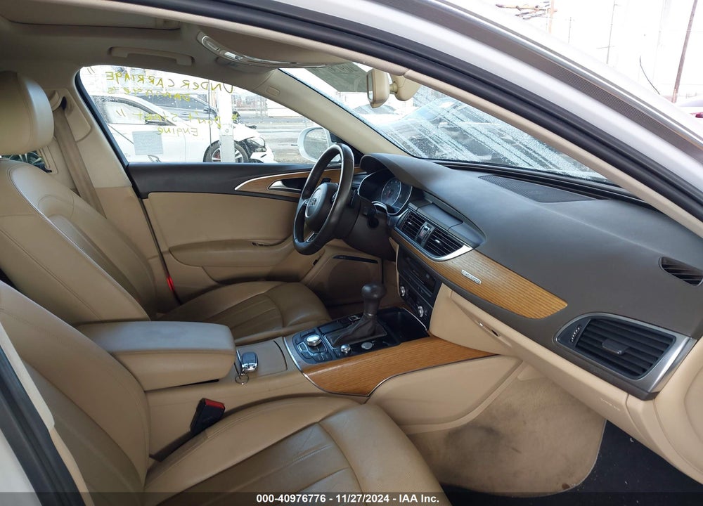 2013 AUDI A6 3.0T PREMIUM VIN: WAUHGAFC7DN055637