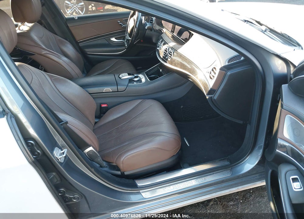 2017 MERCEDES-BENZ S VIN: WDDUG8FB6HA334078