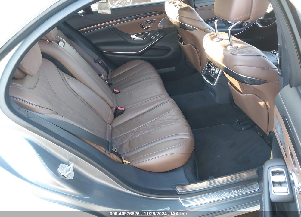 2017 MERCEDES-BENZ S VIN: WDDUG8FB6HA334078