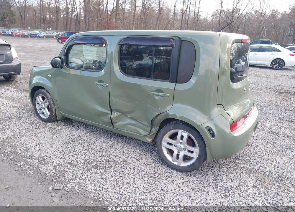 2009 NISSAN CUBE 1.8SL VIN: JN8AZ28R99T117861