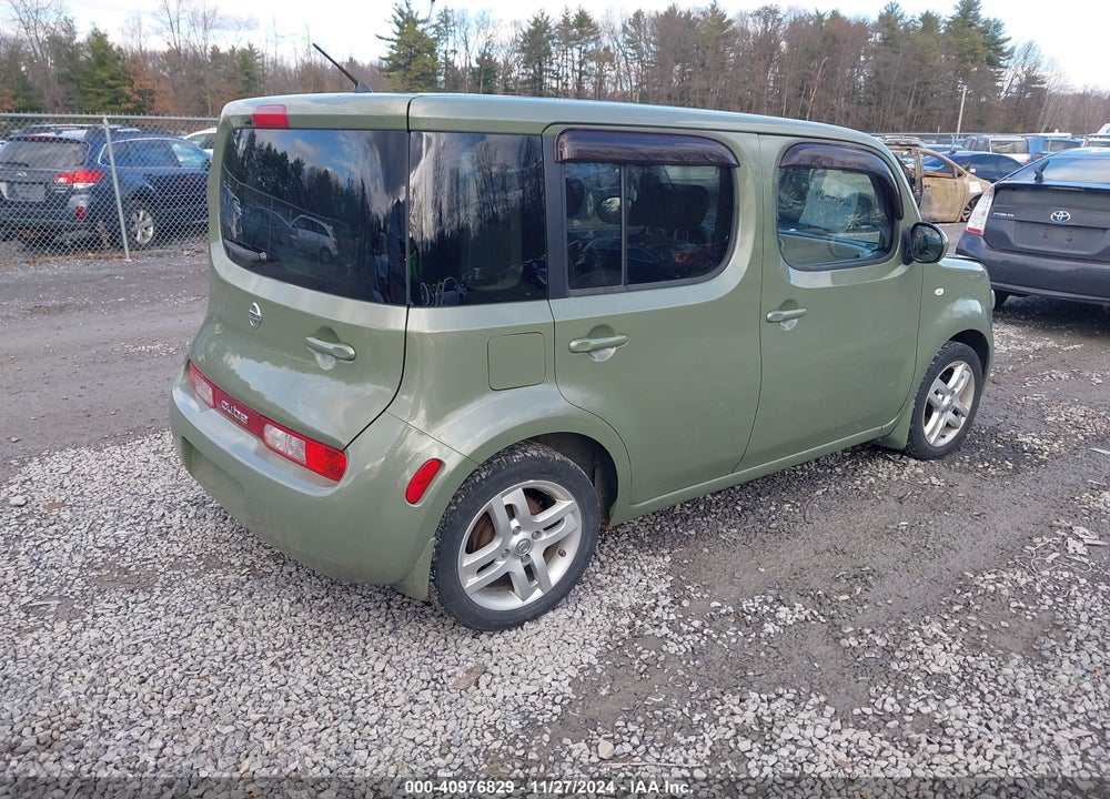 2009 NISSAN CUBE 1.8SL VIN: JN8AZ28R99T117861
