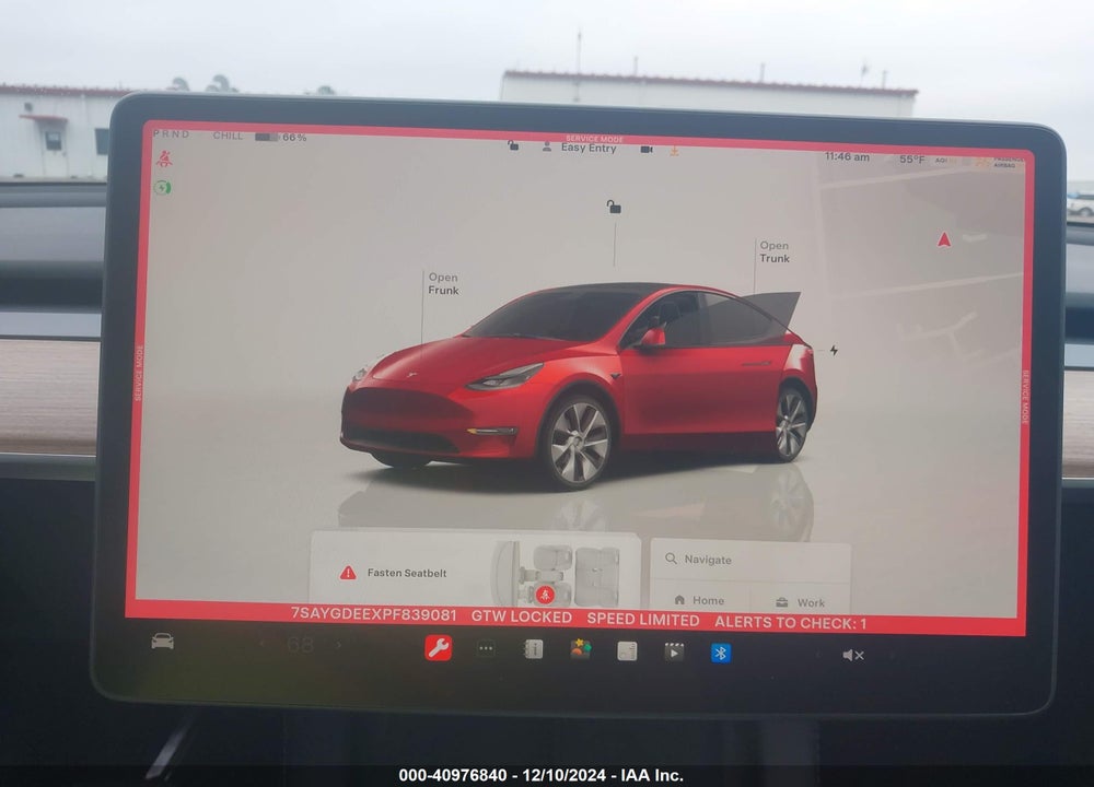 2023 TESLA MODEL Y VIN: 7SAYGDEEXPF839081