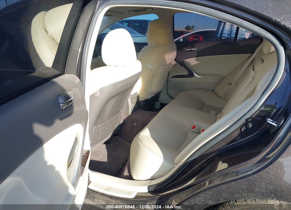 2012 LEXUS IS 250 VIN: JTHBF5C2XC5170261