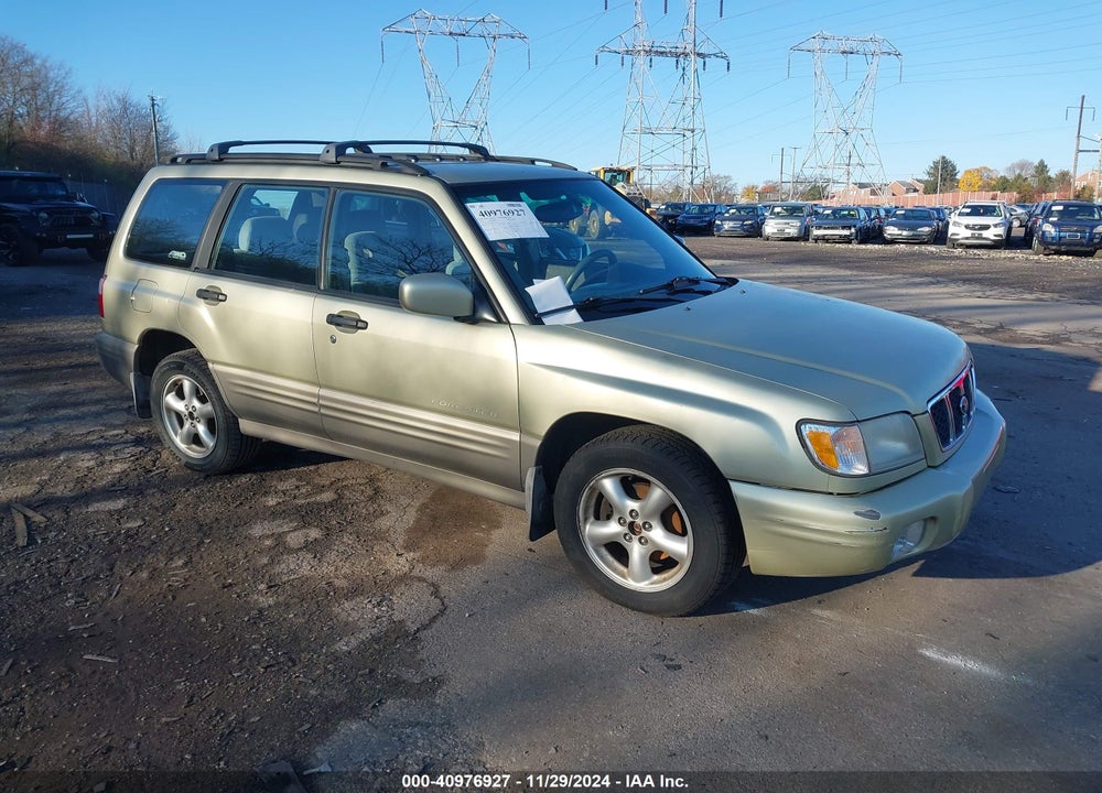 2001 SUBARU FORESTER S VIN: JF1SF655X1H726973