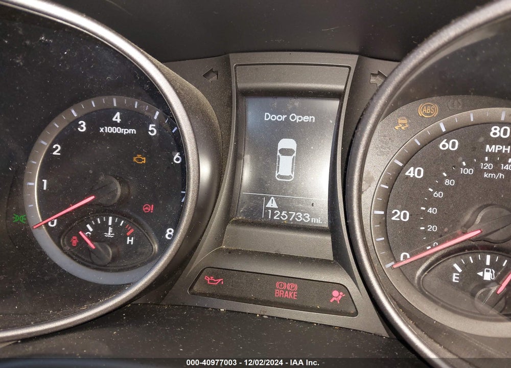 2016 HYUNDAI SANTA FE SPORT 2.4L VIN: 5XYZU3LB5GG380578