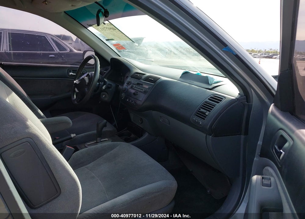 2002 HONDA CIVIC LX VIN: 2HGES16652H524228