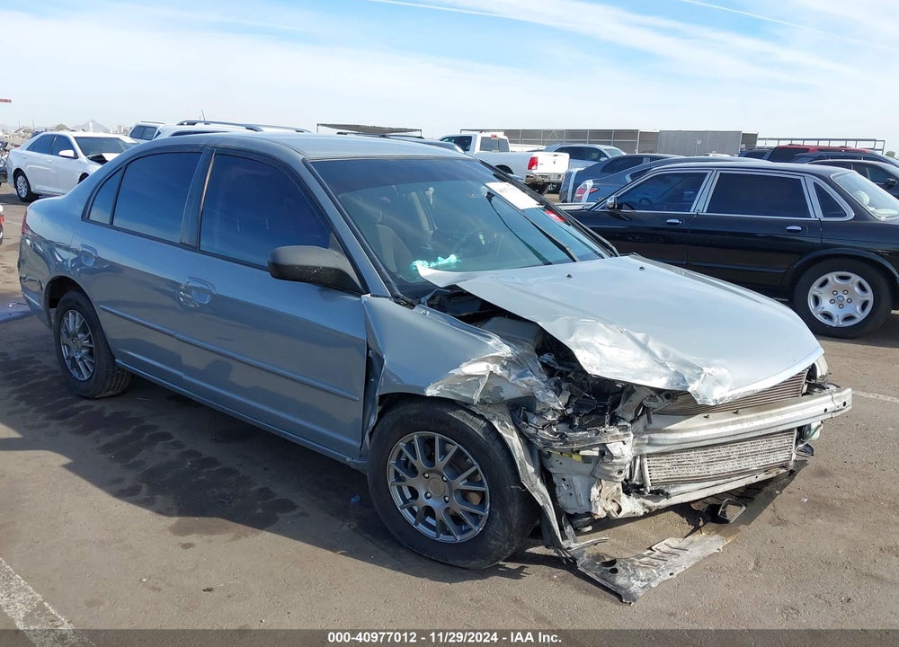 2002 HONDA CIVIC LX VIN: 2HGES16652H524228
