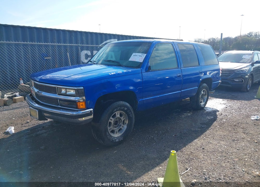 1999 CHEVROLET TAHOE LS VIN: 1GNEK13RXXJ435331
