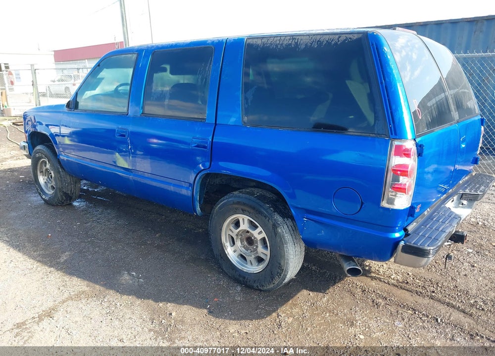 1999 CHEVROLET TAHOE LS VIN: 1GNEK13RXXJ435331