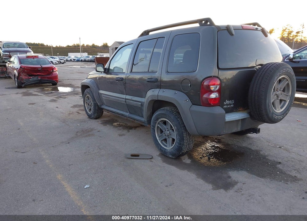 2005 JEEP LIBERTY RENEGADE VIN: 1J4GL38K75W725591