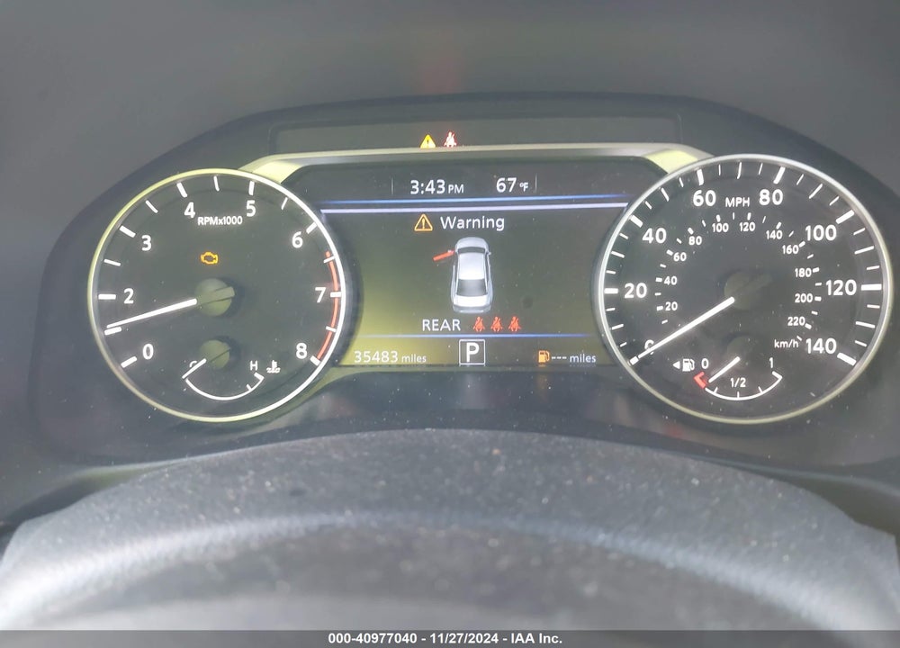 2023 NISSAN ALTIMA SV FWD VIN: 1N4BL4DV2PN385092