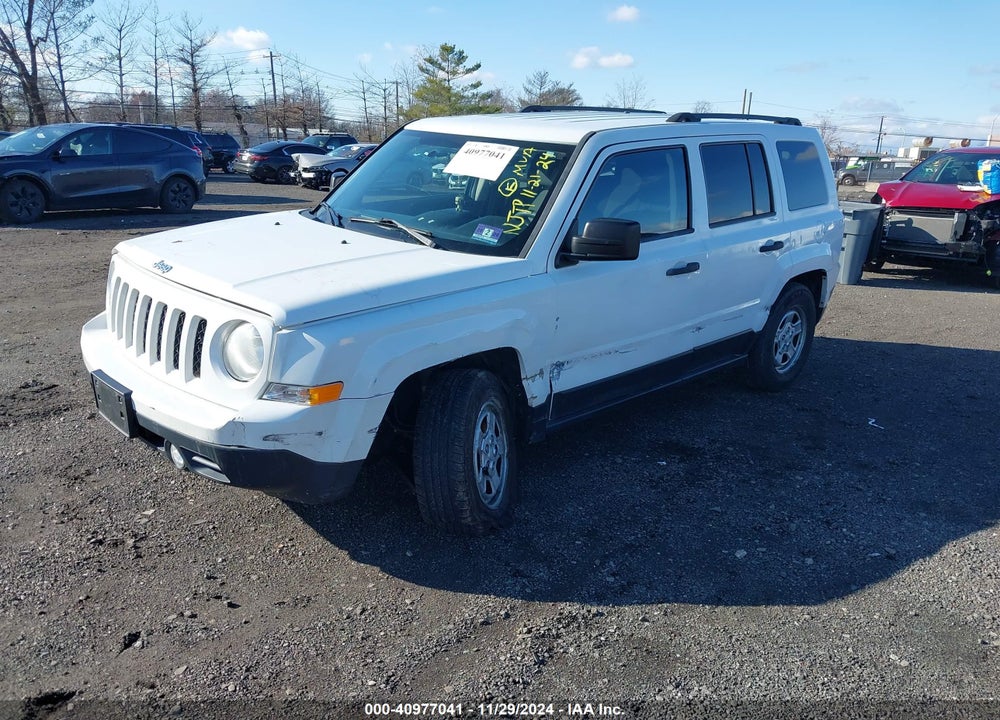 2014 JEEP PATRIOT SPORT VIN: 1C4NJRBB1ED828872