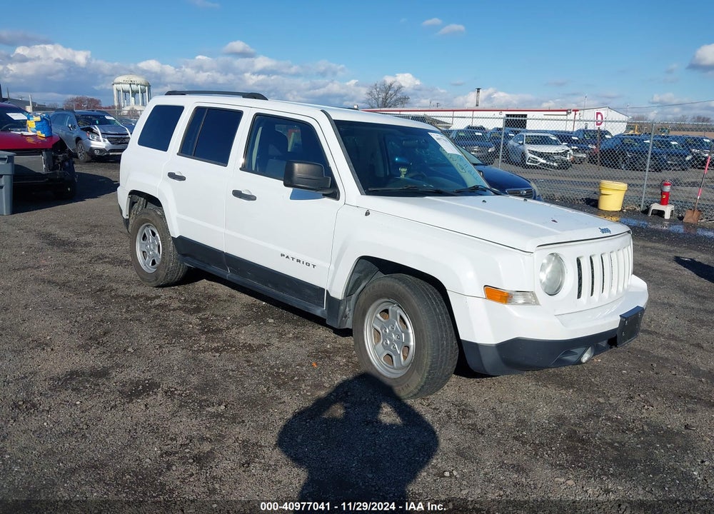 2014 JEEP PATRIOT SPORT VIN: 1C4NJRBB1ED828872