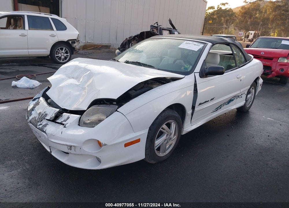 2000 PONTIAC SUNFIRE GT VIN: 4G2JB32T2YB202705