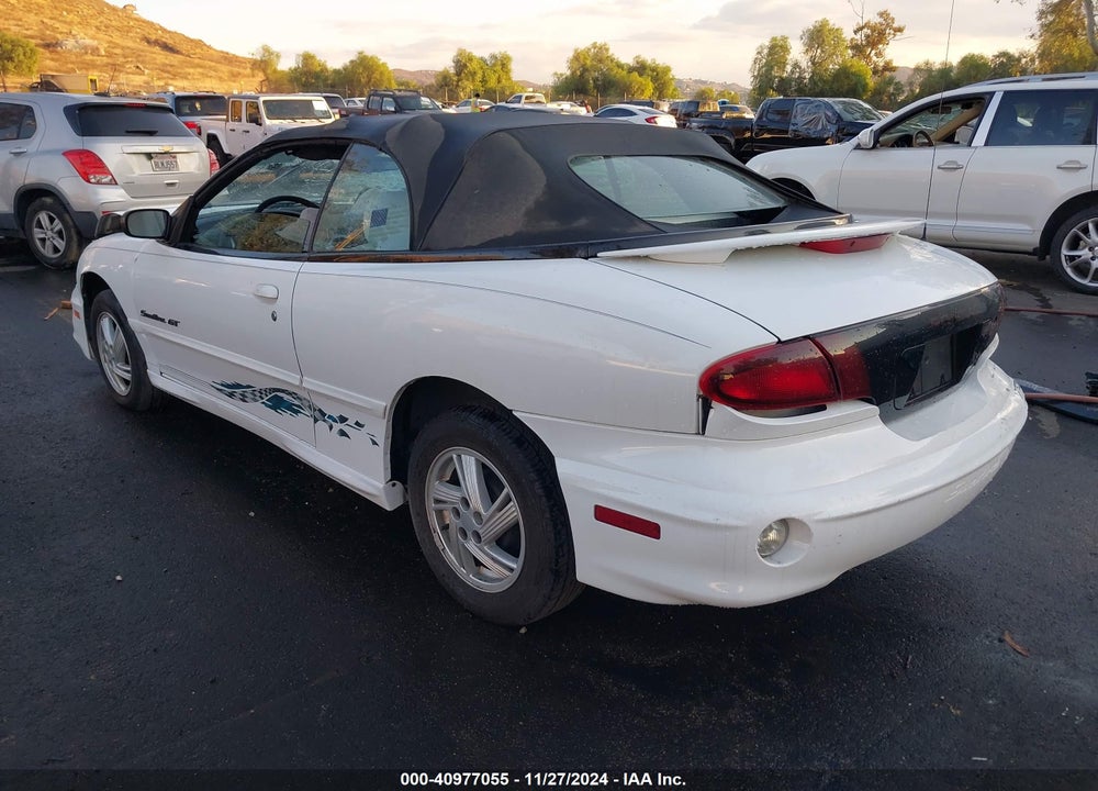 2000 PONTIAC SUNFIRE GT VIN: 4G2JB32T2YB202705