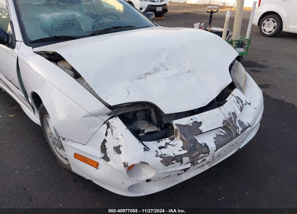 2000 PONTIAC SUNFIRE GT VIN: 4G2JB32T2YB202705