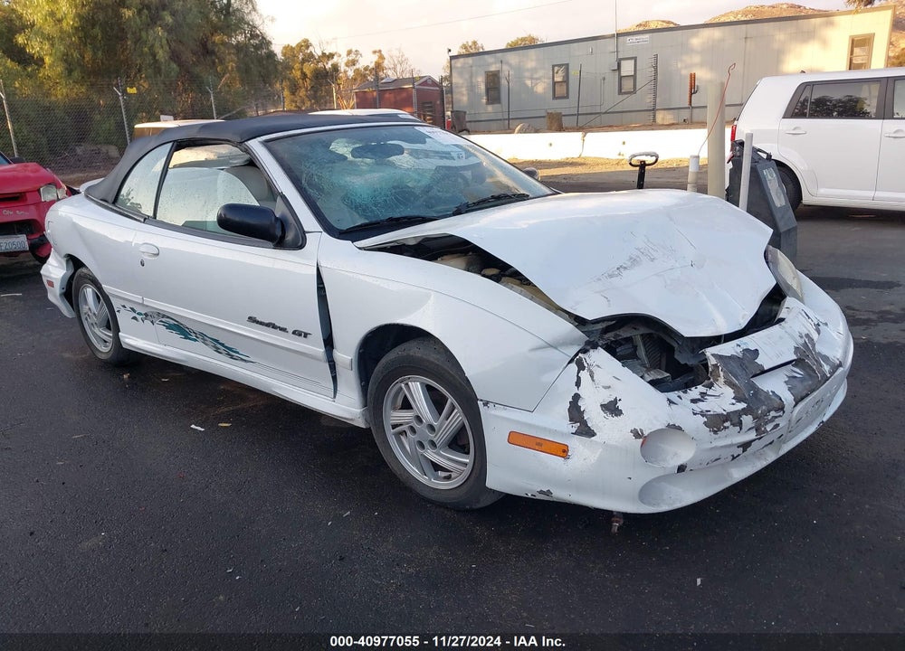 2000 PONTIAC SUNFIRE GT VIN: 4G2JB32T2YB202705