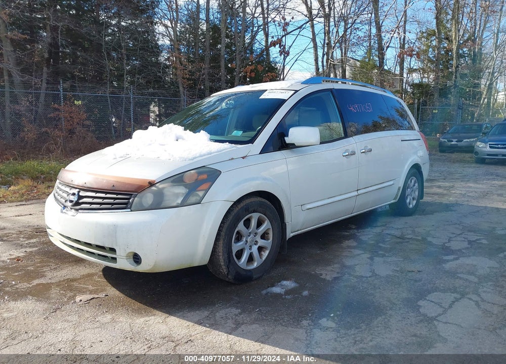 2007 NISSAN QUEST 3.5 SL VIN: 5N1BV28U47N122141