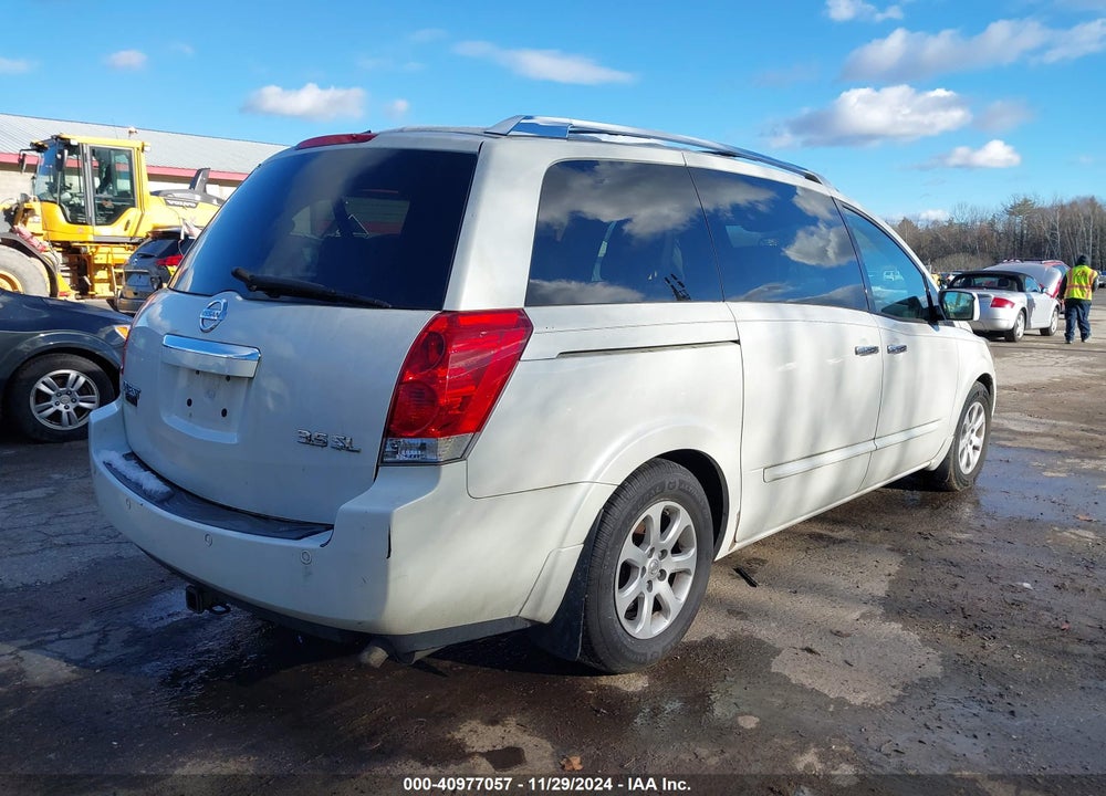 2007 NISSAN QUEST 3.5 SL VIN: 5N1BV28U47N122141
