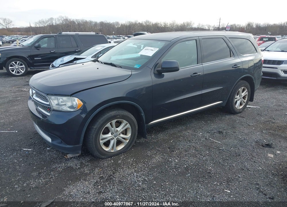 2013 DODGE DURANGO SXT VIN: 1C4RDHAG0DC579887